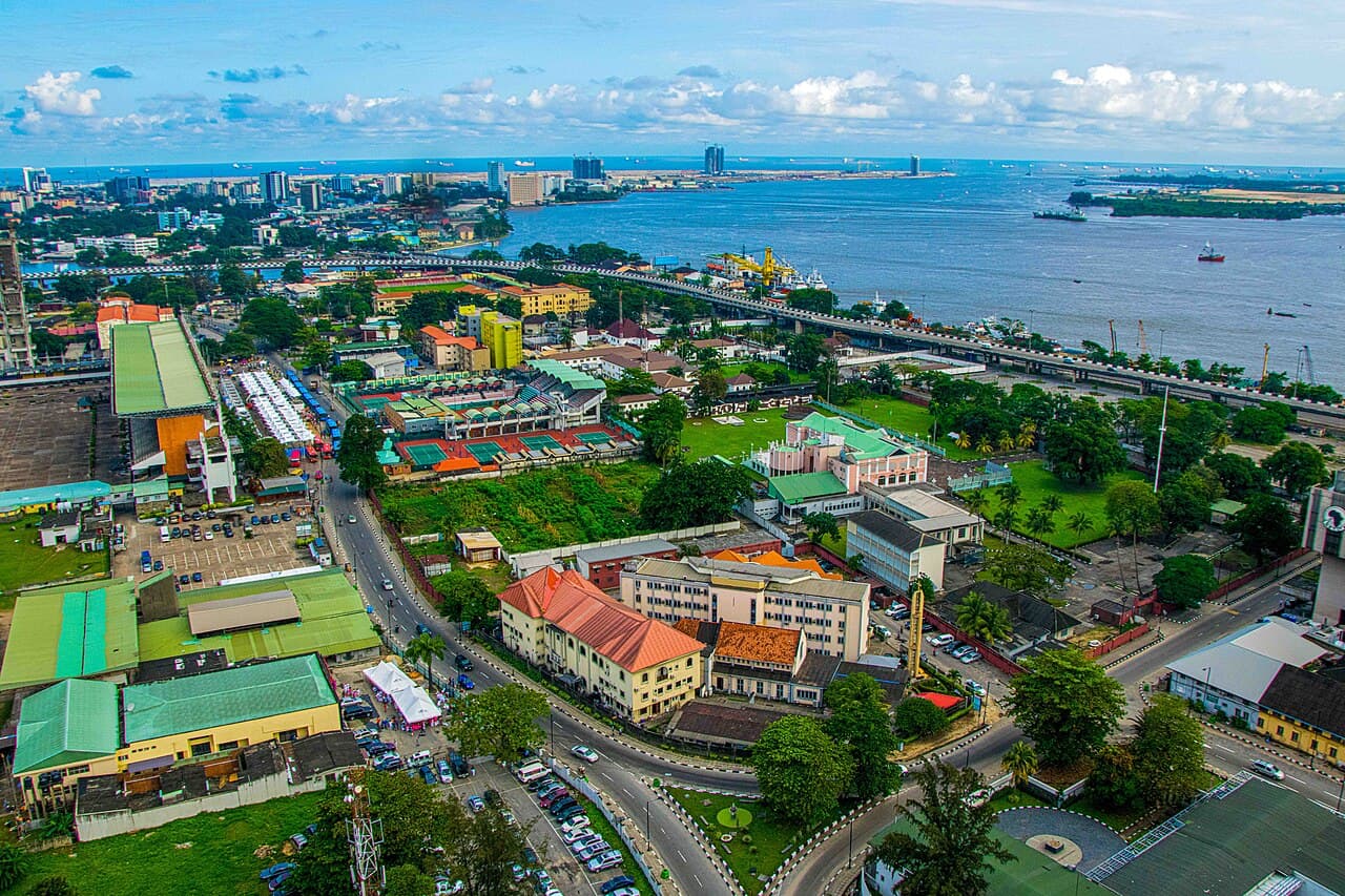 Lagos skyline